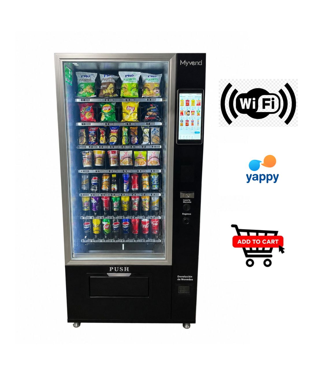 MyVend Combo SLIM+ TOUCH