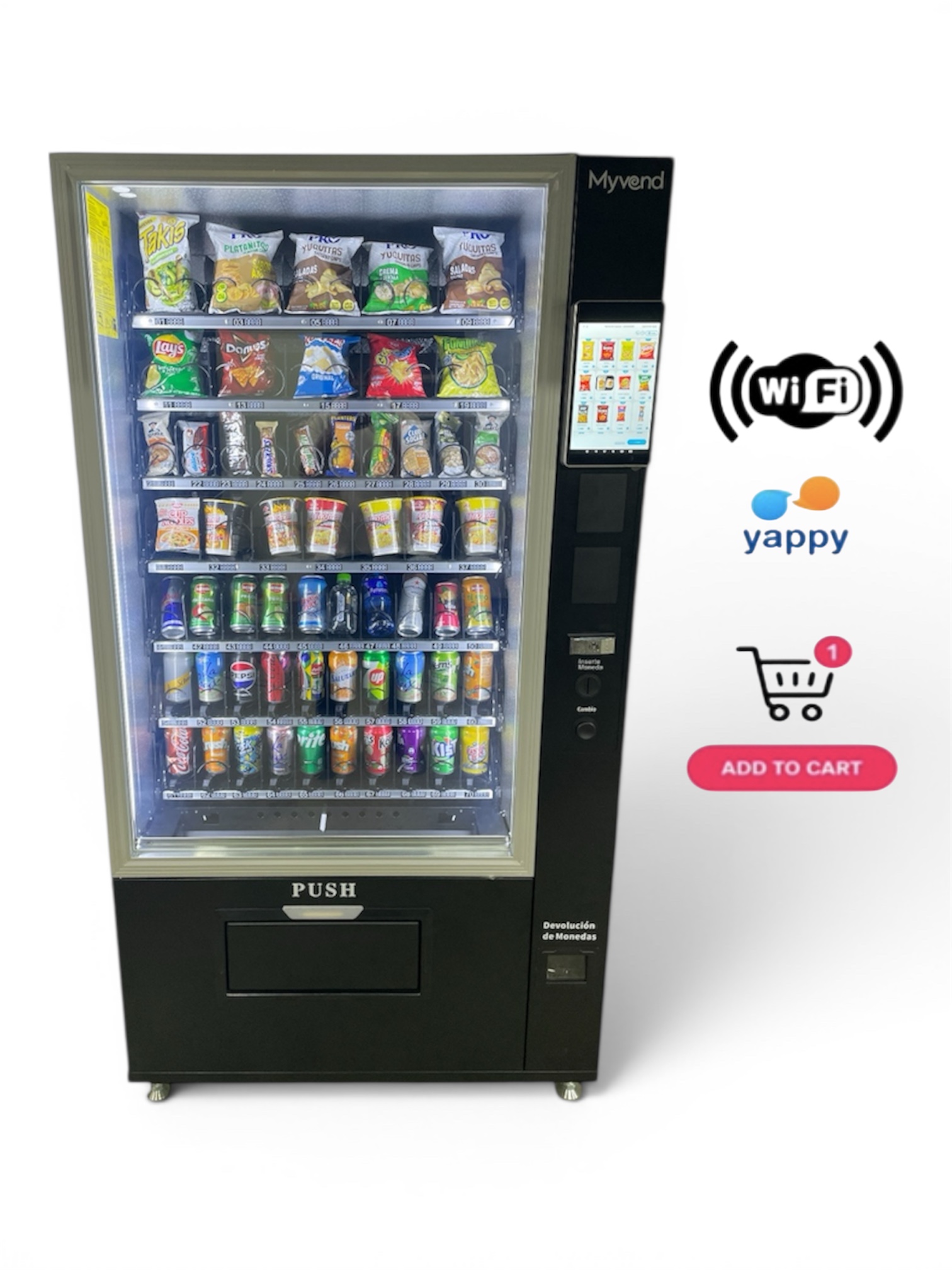 MyVend Touch 10" XL Combo